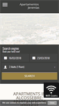 Mobile Screenshot of apartamentosjeremias.com